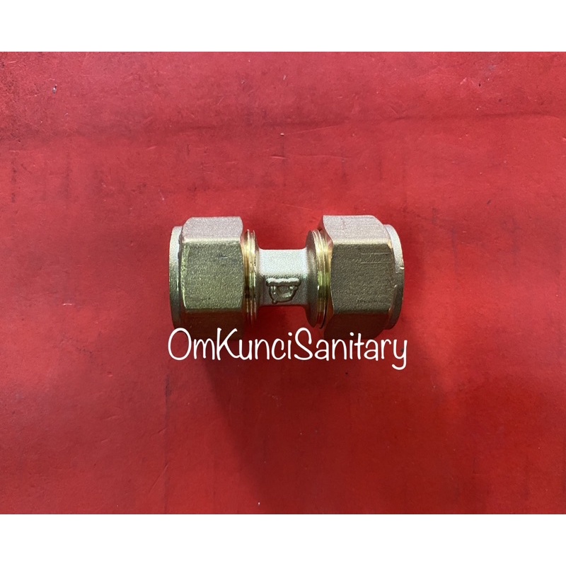 Sok Sambung Pipa 1/2” Kuningan Sock Sambung Pipa Water Heater Sok Pipa Air Panas