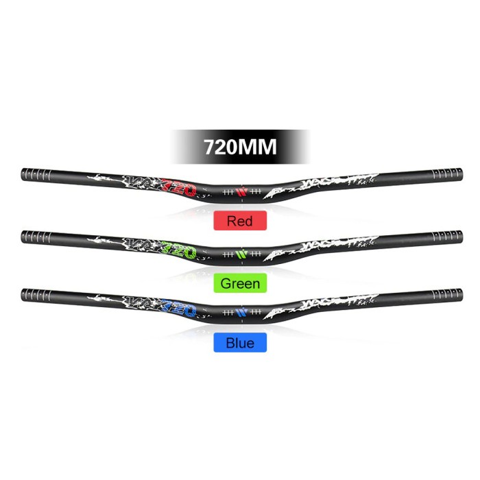 Stg Wake A020B Stang Sepeda Mtb Handlebar Flat 72Cm Os 31.8Mm Hitam