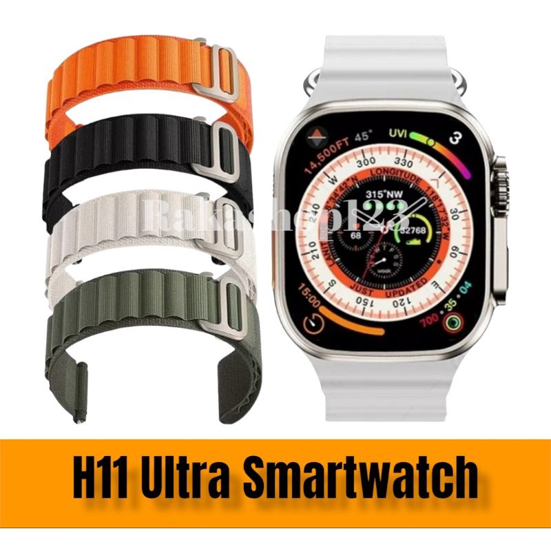 New H11 Ultra Smart Watch (Iwo Ultra 2), NFC, Bluetooth call, Full screen.