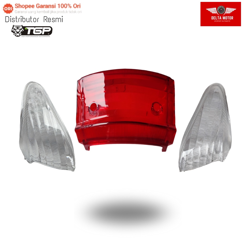 Mika Lampu Sein Sen Stoplamp Komplit Supra X Supra Fit Lama TGP