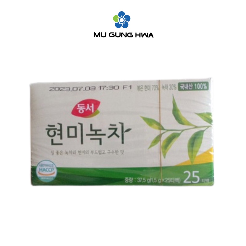 

Dongsuh Brown Rice And Green Tea - 37.5g