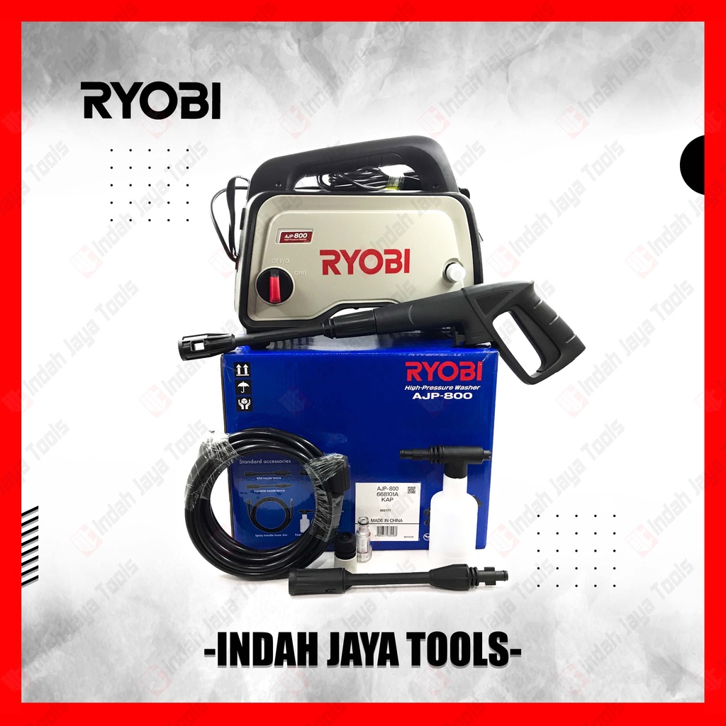 RYOBI AJP-800 Jet Cleaner - Mesin Cuci Mobil Motor Steam AC Pressure