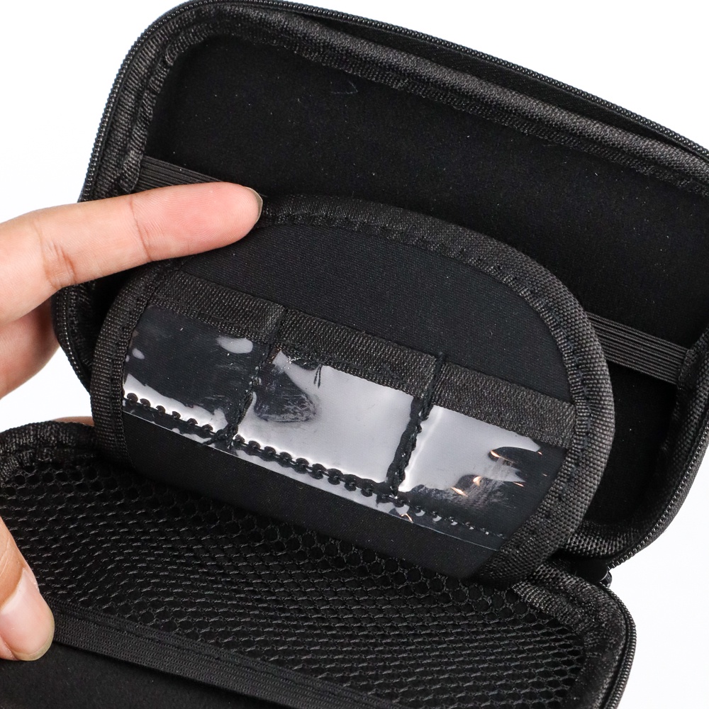 Shockproof HDD Protection Bag 2.5 Inch - Black