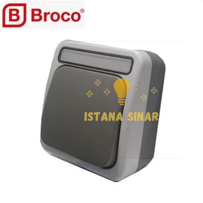 BROCO Atlantic Saklar Engkel Outdoor and Heavy Duty Single Switch 2161