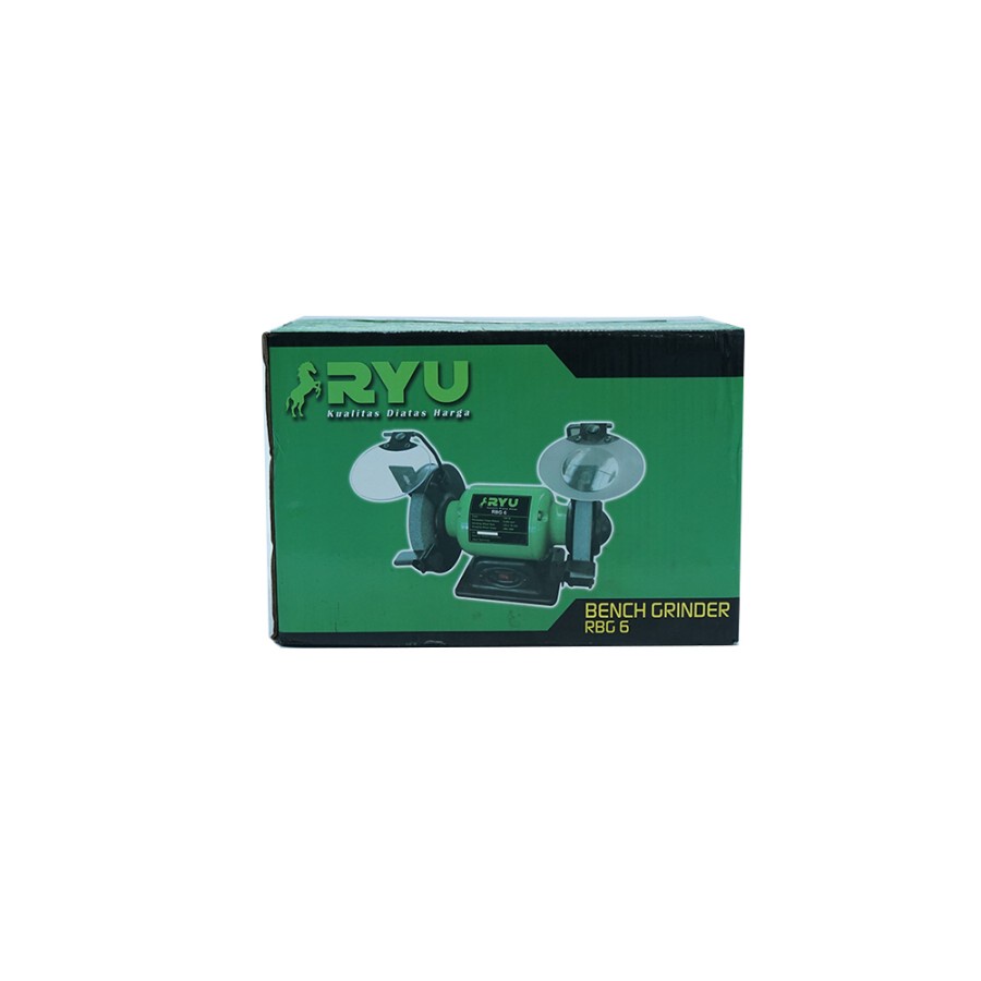 RYU BENCH GRINDER / GERINDA / GURINDA DUDUK 6" (6 INCH) / RBG 6