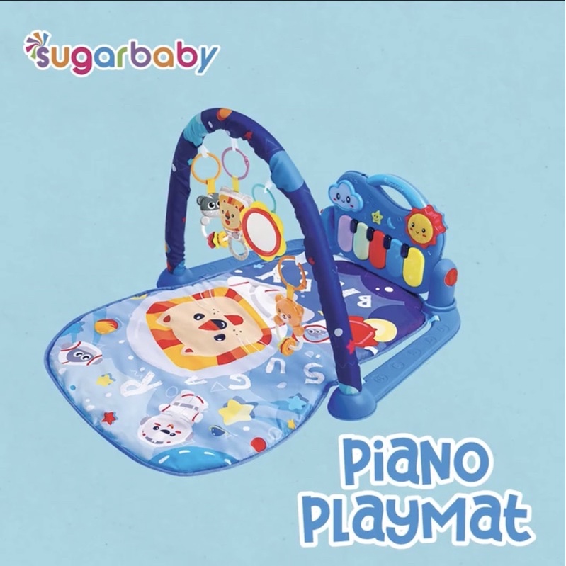 Jual Sugarbaby Day & Nite Piano Playmat Playgym Sensory motorik Sugar