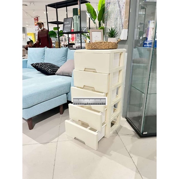 INFORMA IVY Lemari Penyimpanan Tebal/Drawer/Nakas 5 Tingkat