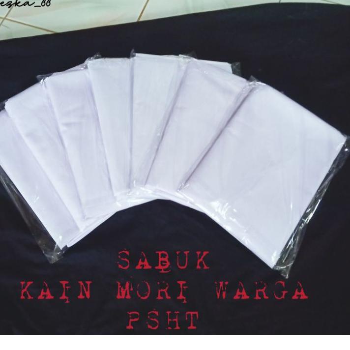 ㅪ SABUK MORI WARGA PSHT PRIMISIMA | Sabuk Duplikat warga psht | sabuk kain mori psht ㅻ