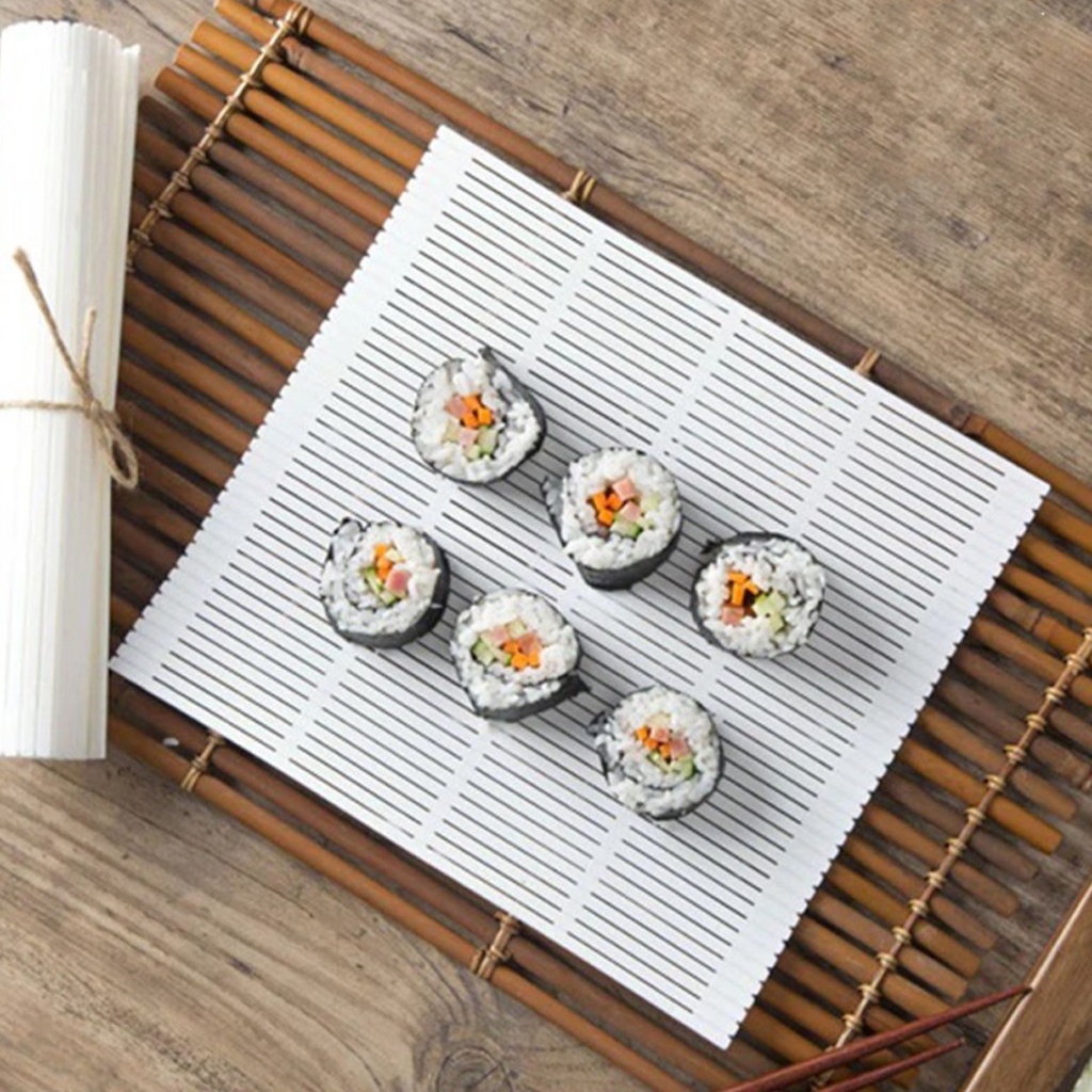 INDOMINI Tikar Penggulung Sushi / Sushi Mat Roller Mat / Alat Membuat Sushi R858