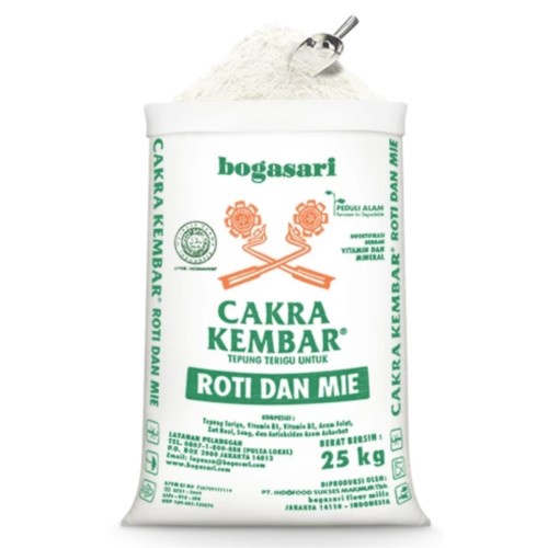 

Tepung cakra kembar bogasari KILOAN/LOSS 1kg