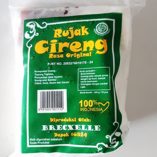 

CIRENG RUJAK ORIGINAL - 400gr Isi 20pcs