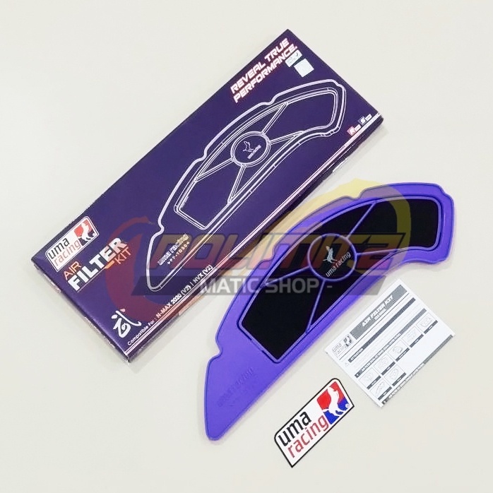 Air Filter Udara Uma Racing Dual Kit New NMAX 2020 Aerox 155 Connected