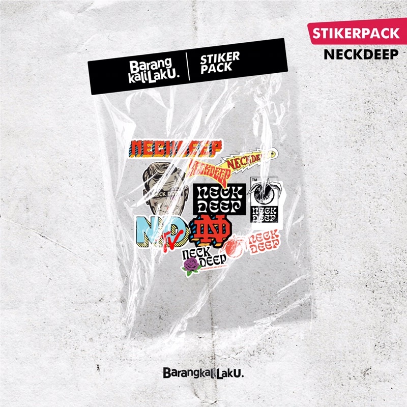 

STIKER PACK NECKDEEP