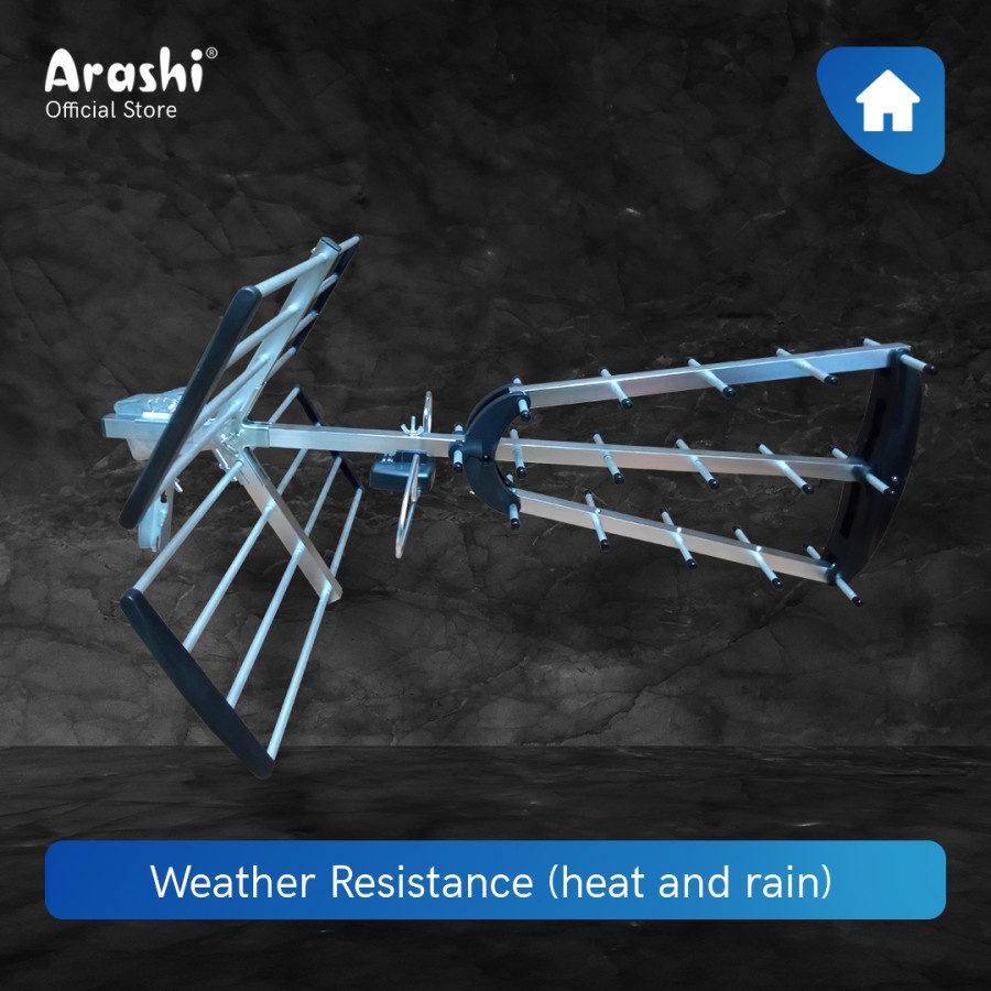 Arashi Outdoor Antena TV  AOA 0002 / Antena TV Outdoor / Tanpa Kabel