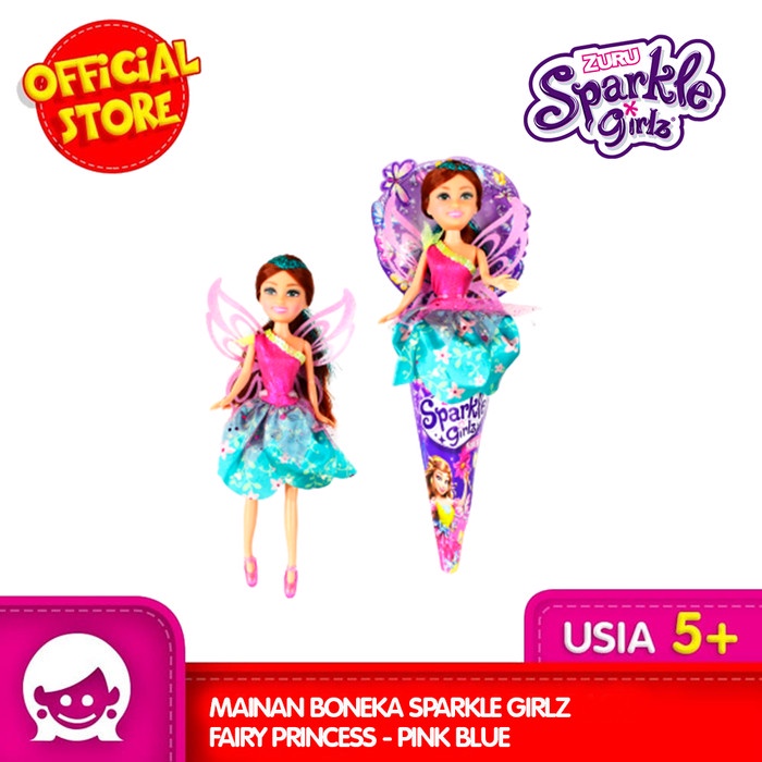 Boneka Mainan Boneka Sparkle Girlz Fairy Princess