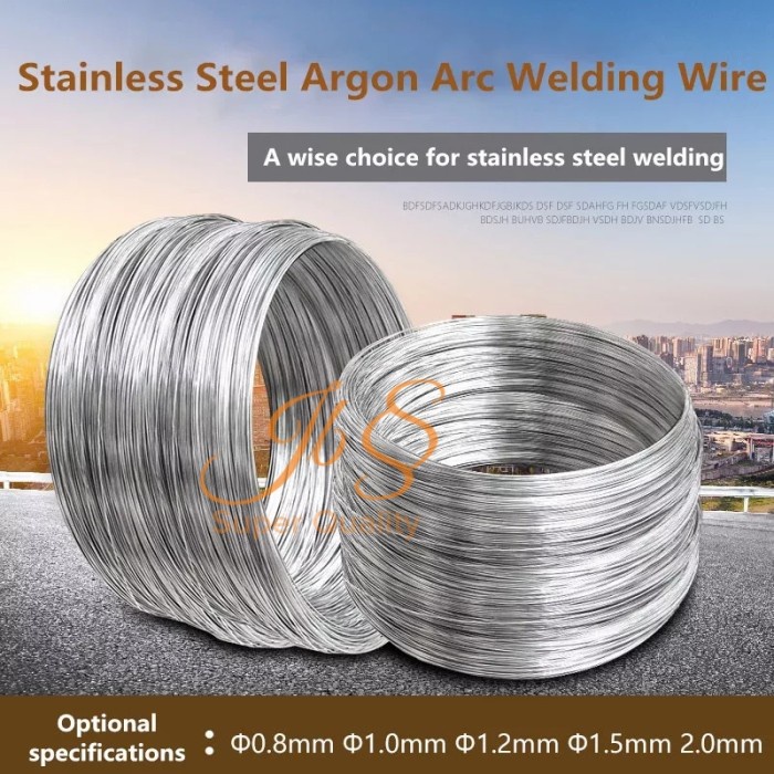 Kawat Kawat Las Argon Stainless 202 Soft ( 1Kg )
