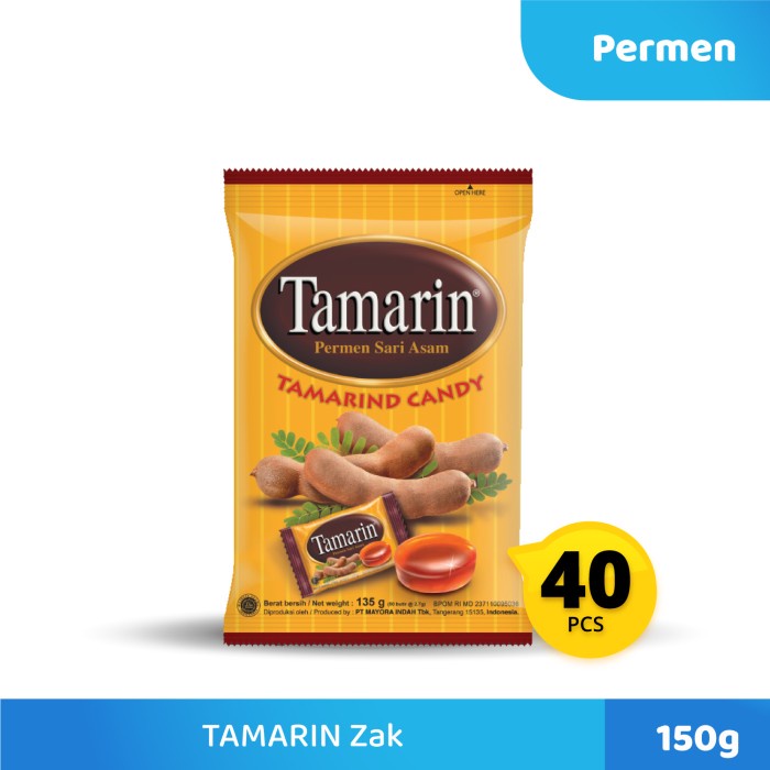 

PERMEN TAMRIN SARI ASAM ZAK 135GRAM ISI 40PCS DAN 50PCS