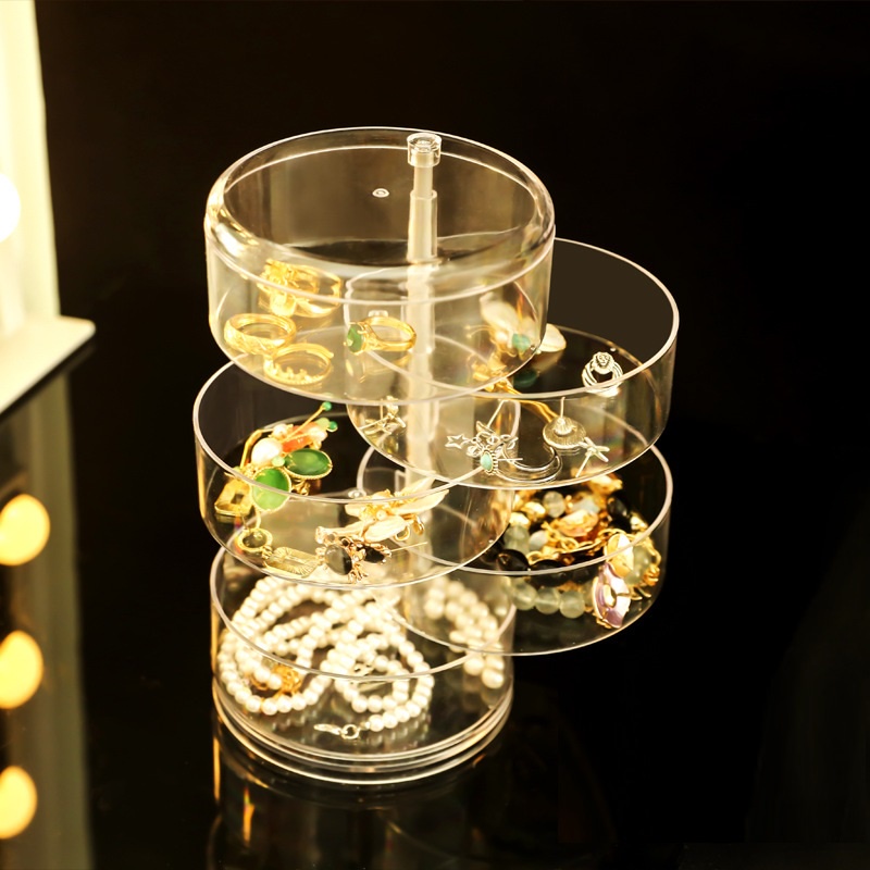 Rak Tempat Perhiasan 5 Susun Penyimpanan Kalung Cincin Ikat Rambut Kotak Perhiasan Aksesoris Wanita