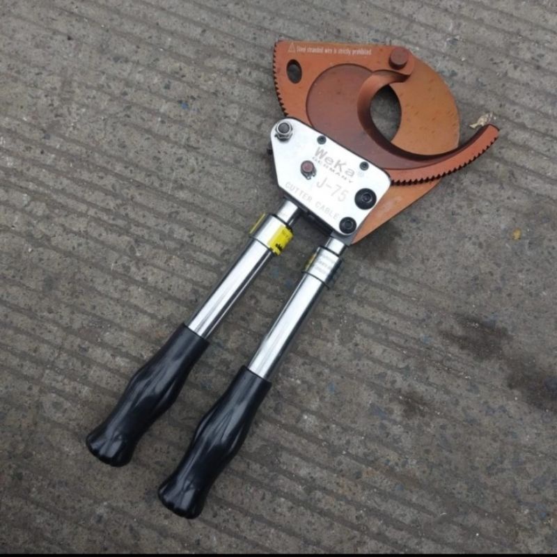 

Ratchet Cable cutter J75 Gunting kabel model ratchrt Taiwan