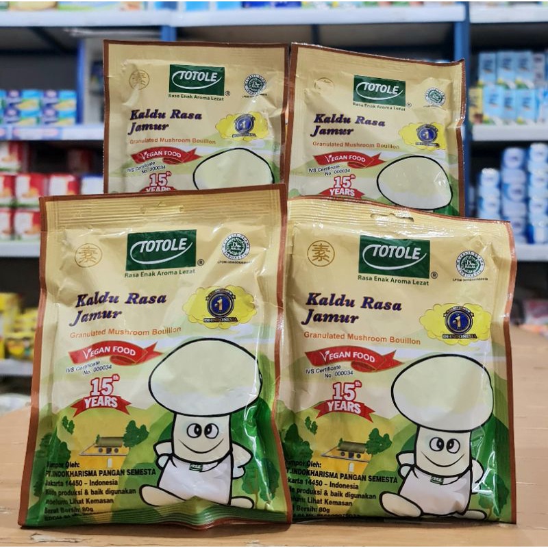 

Totole Kaldu Jamur 40gr,80gr/Penyedap masakan Jamur/Kaldu Jamur Totole
