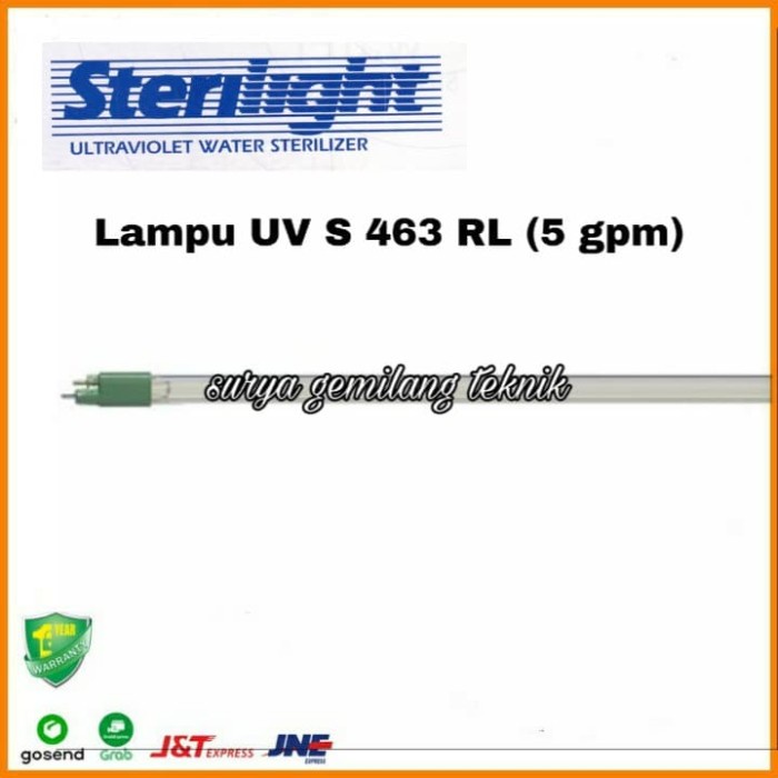 Lampu Uv Sterilight S 463 Rl 5 Gpm Sterilight/Viqua
