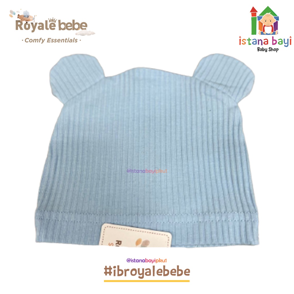 Royale Bebe Baby Beanie Hat / Topi Bayi