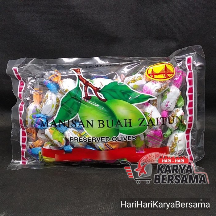 

;&;&;&;&] HAI WAN QIAO PRESERVED OLIVES MANISAN BUAH ZAITUN 250GR