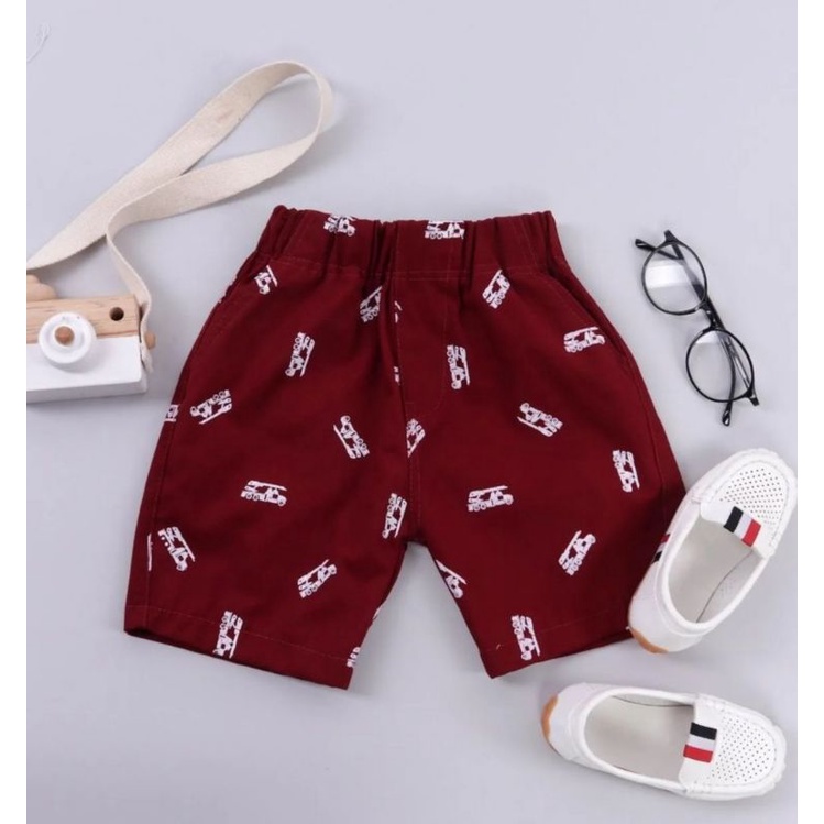 PATTERN SHORT PANTS