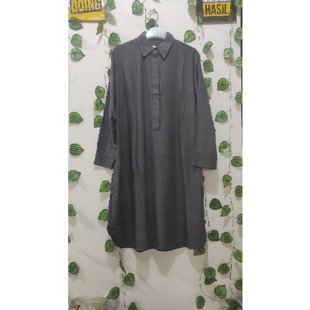 NL104 Atasan long tunik midi wanita terbaru by angki