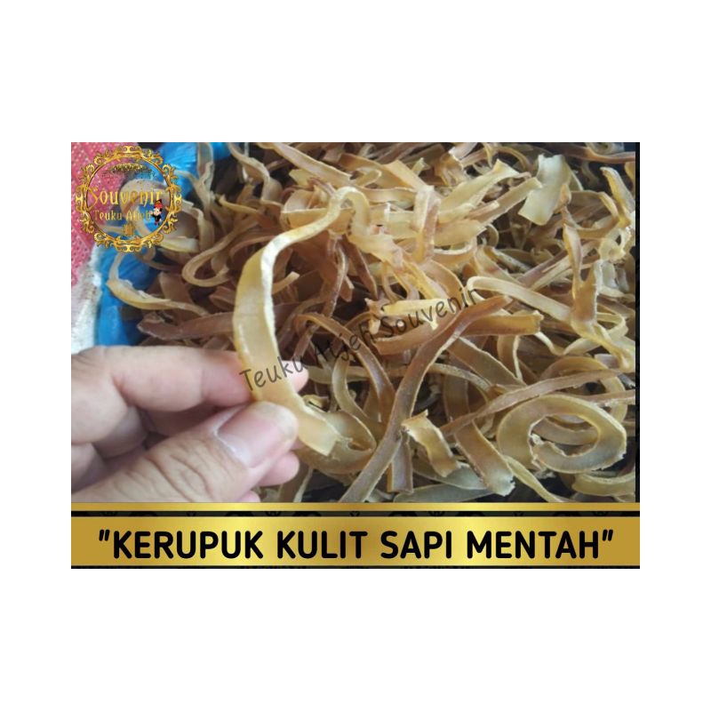 

Kerupuk Kulit Sapi Mentah Khas Aceh