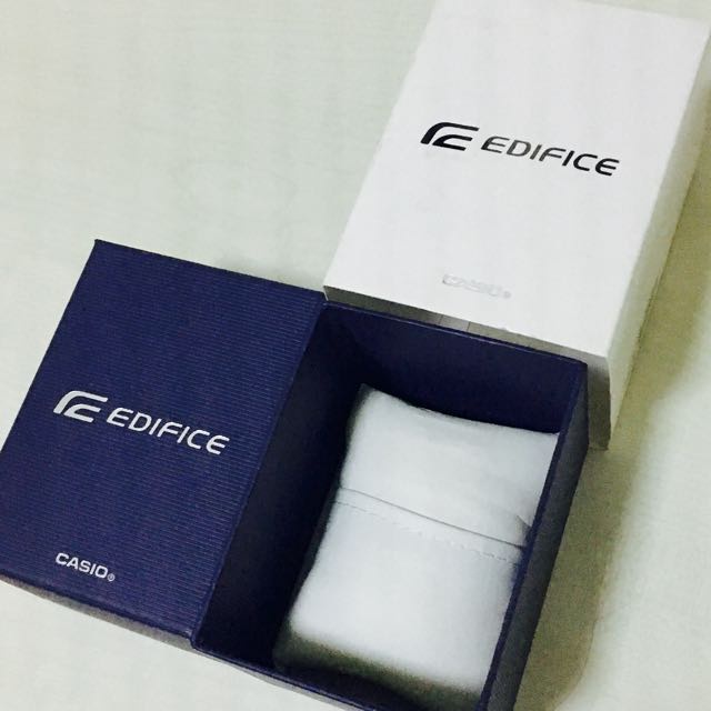 FREE BOX !!!! JAM TANGAN PRIA CASIO EDIFICE EFR527 ELEGAN TALI KULIT JAM TANGAN PRIA FASHION AKTIF SEMUA FUNGSI