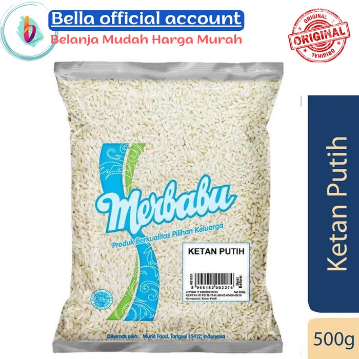 

Merbabu Beras Ketan Putih 500 gr