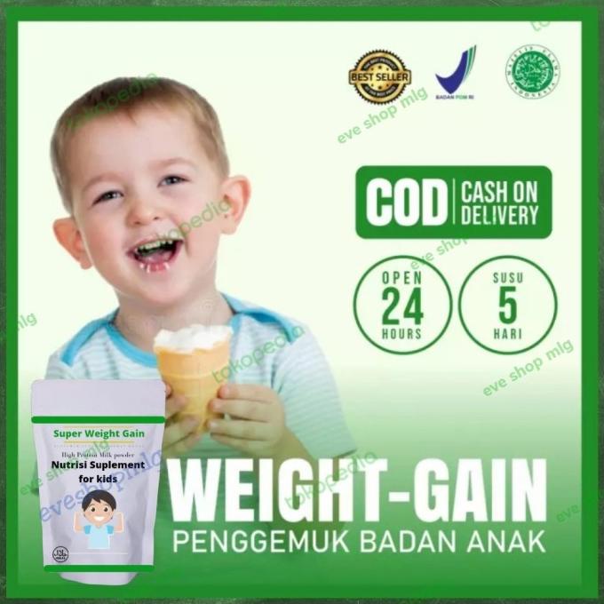 

[BISA COD] weight gain kids susu penggemuk anak susu penambah berat badan anak