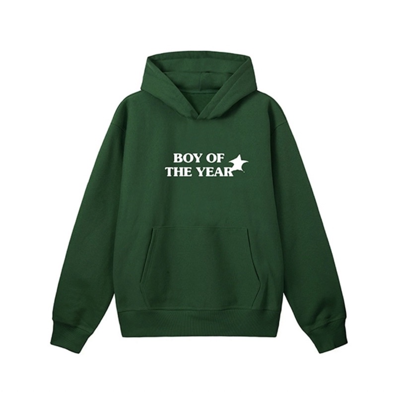 Warren Forest Green Hoodie (WARREN HUE MERHC) 88 Rising
