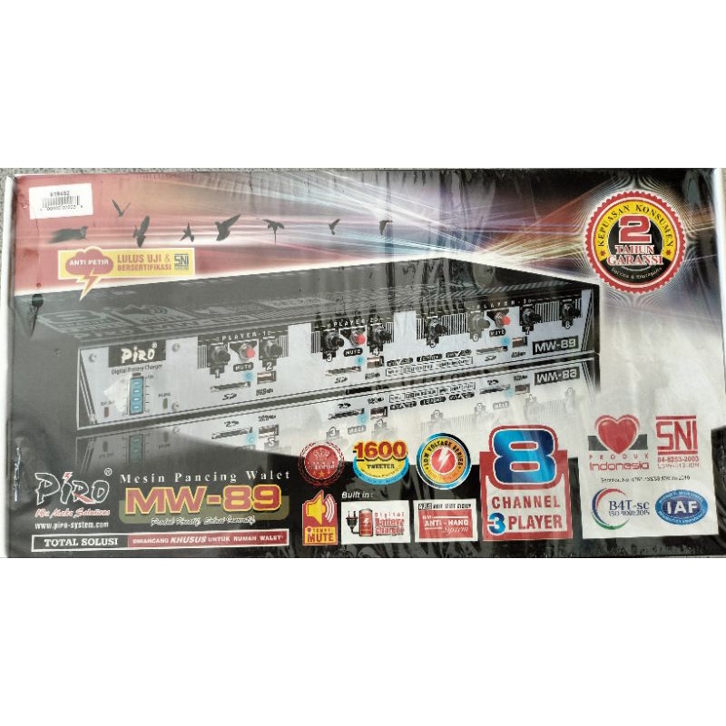 Amplifier piro mw89