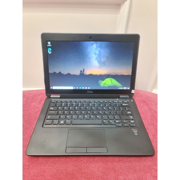 Laptop Dell Latitude E7250 Core i7 Gen 5 Ram 16GB Ssd 512GB13inch Mulus Keyboard Backlight