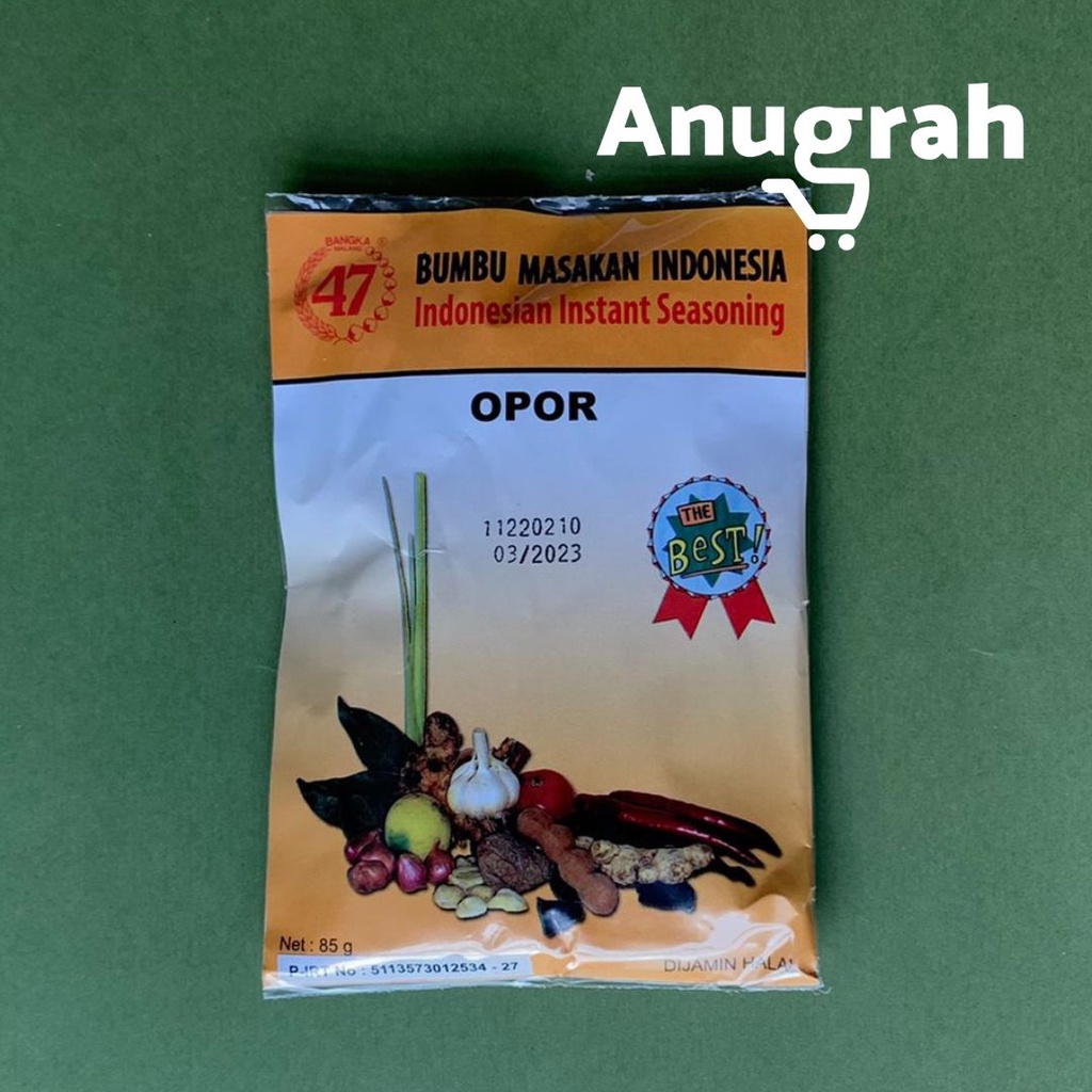 

Bumbu 47 Bumbu Masak Opor 85g