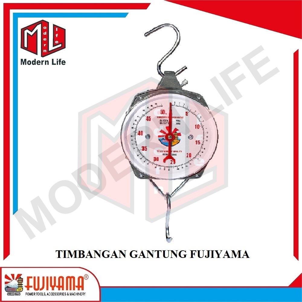 FUJIYAMA Timbangan Gantung Analog Hanging Scale Timbangan Sayur Buah