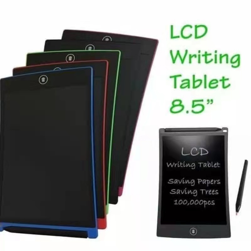 LCD Drawing Writing Tablet 8.5&quot; Papan Tulis Anak Board Writing Pad