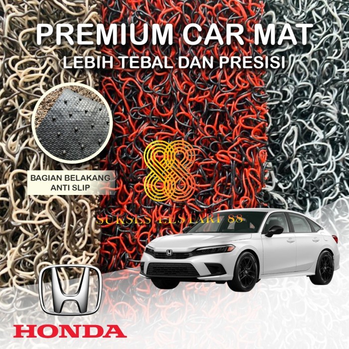 Karpet Mobil Premium HONDA CIVIC Mie Bihun 2 Warna