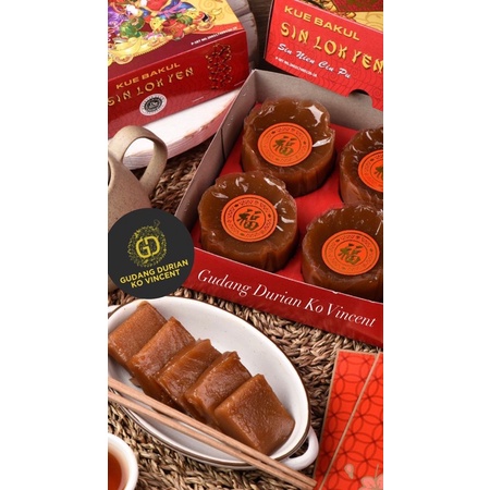 Kue Keranjang Imlek Sin Lok Yen / kue cina / dodol cina / dodol imlek SinLokYen asli - Gudang Durian