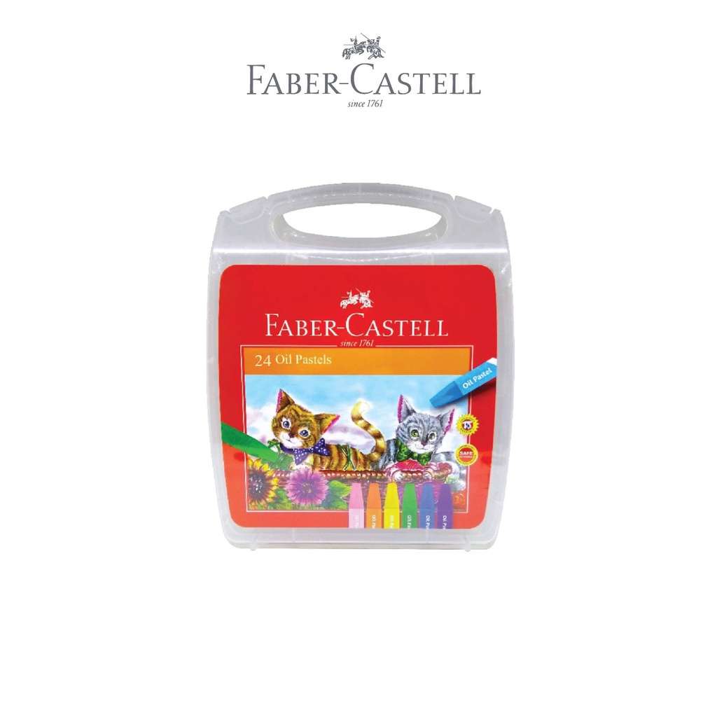 

Crayon Hexagonal Faber-Castell 120065OC Oil Pastel Eco 24 Warna