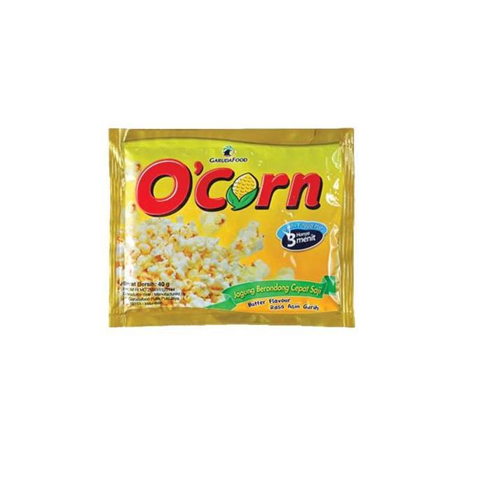 

わ OCorn Popcorn Butter 2 x 40 gr ゔ