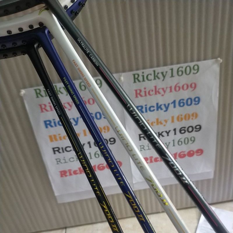 RB RAKET BADMINTON LINING WIND LITE 700 II - WIND LITE 800 II - WIND LITE 900 II - WINDLITE 700 II /