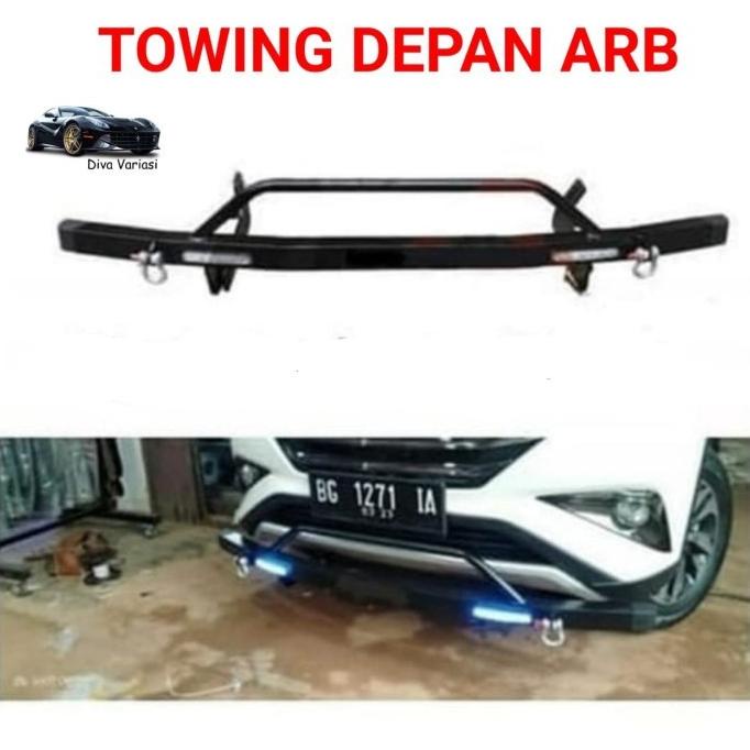 TERMURAH Tanduk Bumper depan ARB mobil Rush/Terios 2013-2017