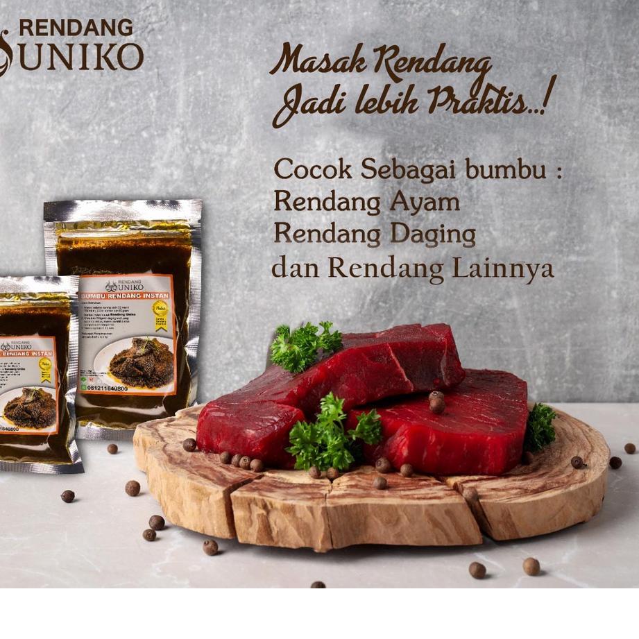 

TR6♢ BUMBU RENDANG INSTAN PRAKTIS ASLI MINANG Harga Terjangkau