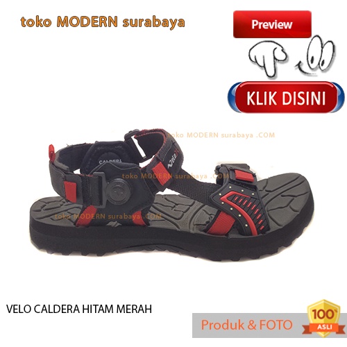 Sandal pria casual sandal gunung slide embos VELO CALDERA