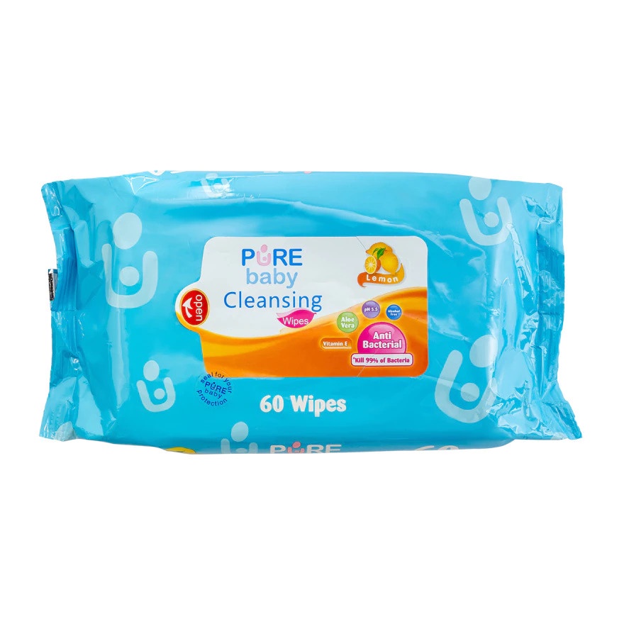 PURE BB CLEANSING WIPES LEMON