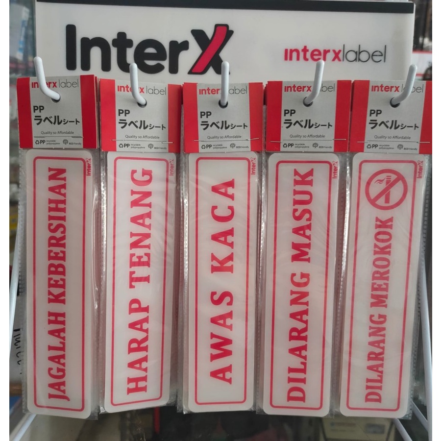 

Sticker Sign Akrilik Safety/Papan Tanda Signage/Sign Board/Papan Sign