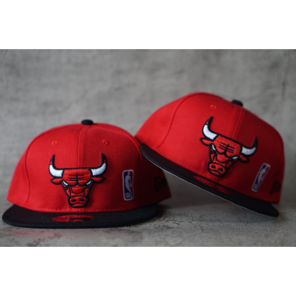 Snapback NBA Chicago Bulls Black Red